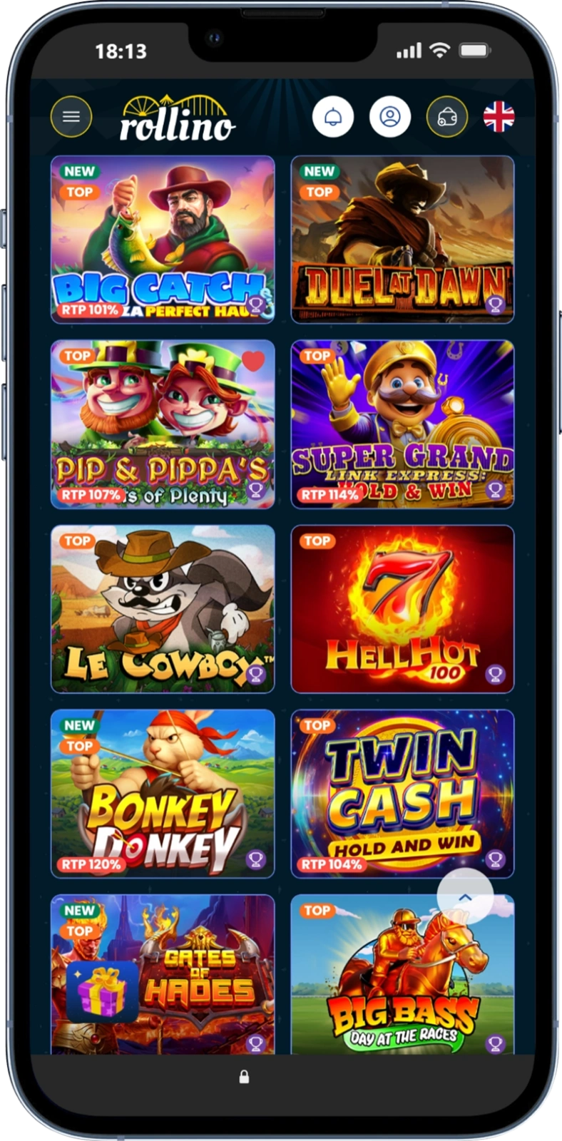 Sessionstidsgränser på rollino casino review för kontrollerat spelande
